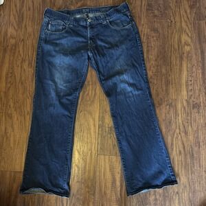 Armani Exchange Classsic Denim Jeans Dark Blue Resin Size 38
